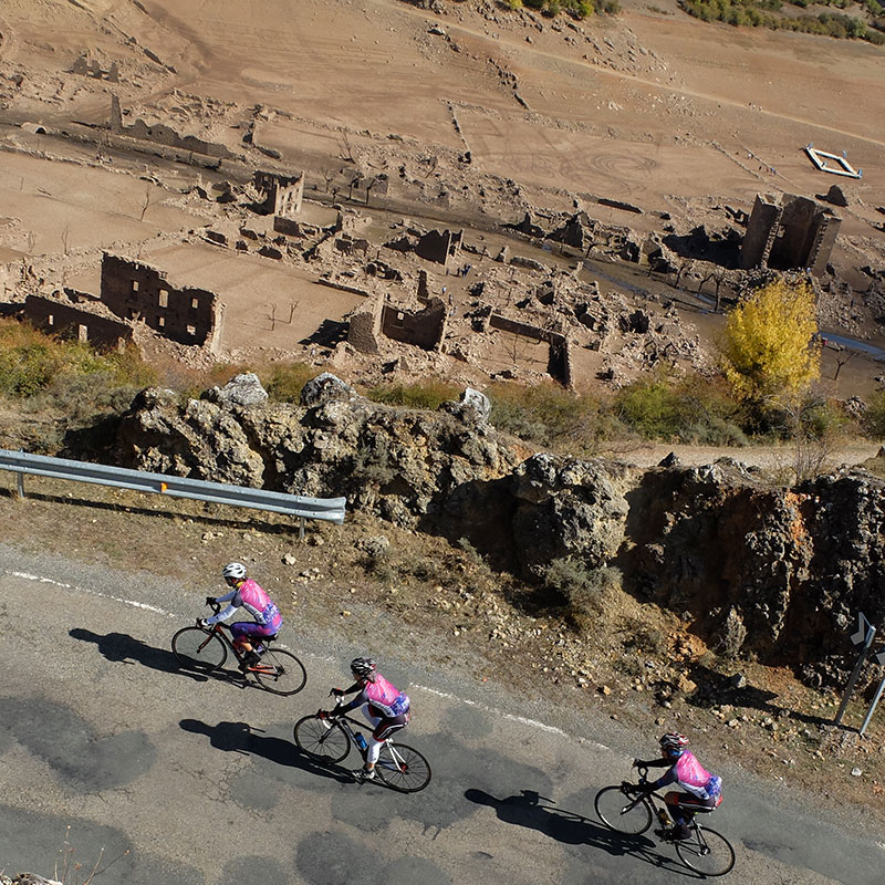 Embalse Mansilla seco